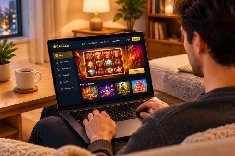 el casino del diablo ilustracion